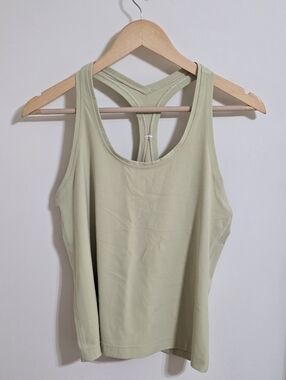 Lululemon Cool Racerback Tank Top *Nulu in Dew Green Size 12